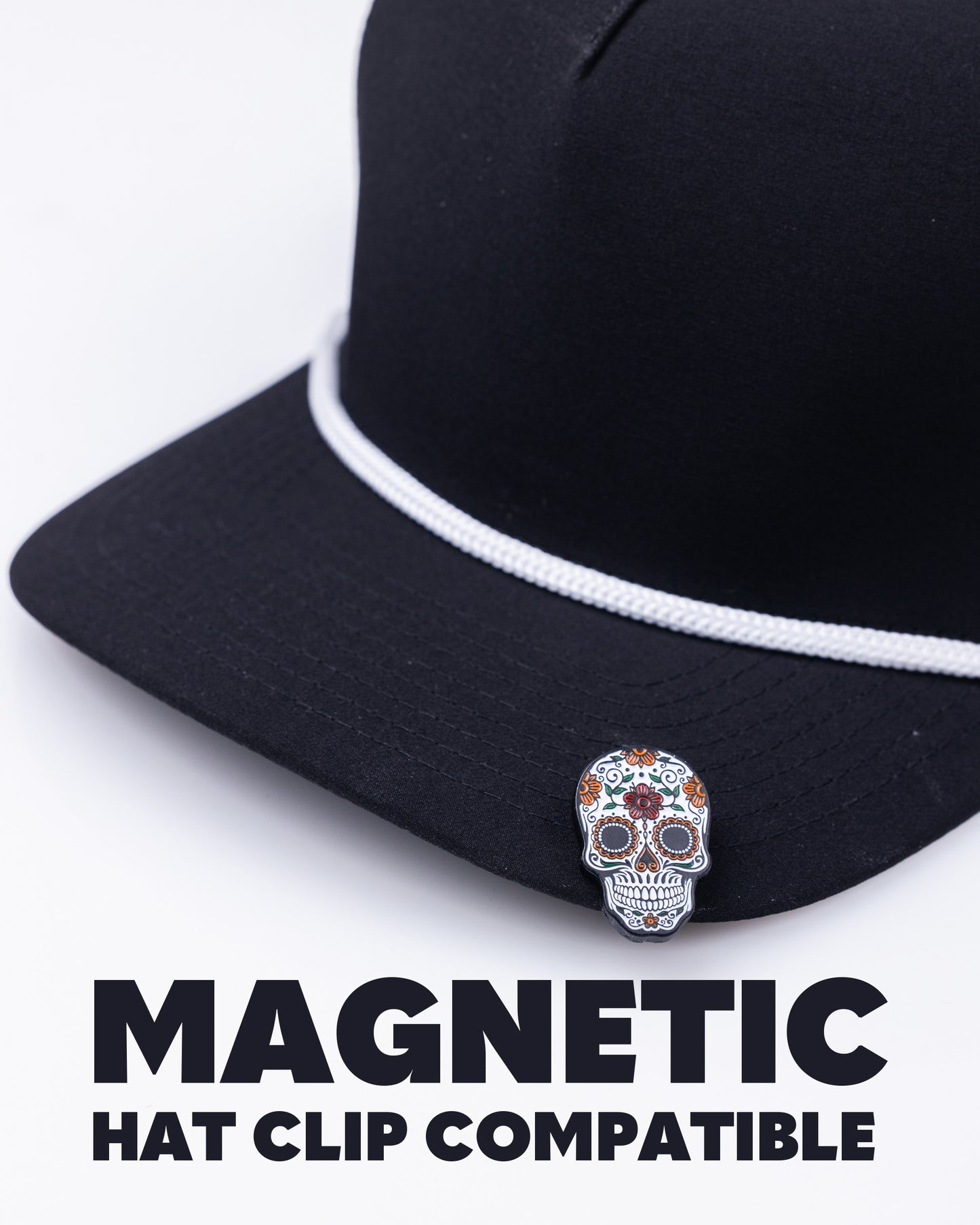 Sugar Skull Ball Marker (3 Pack)