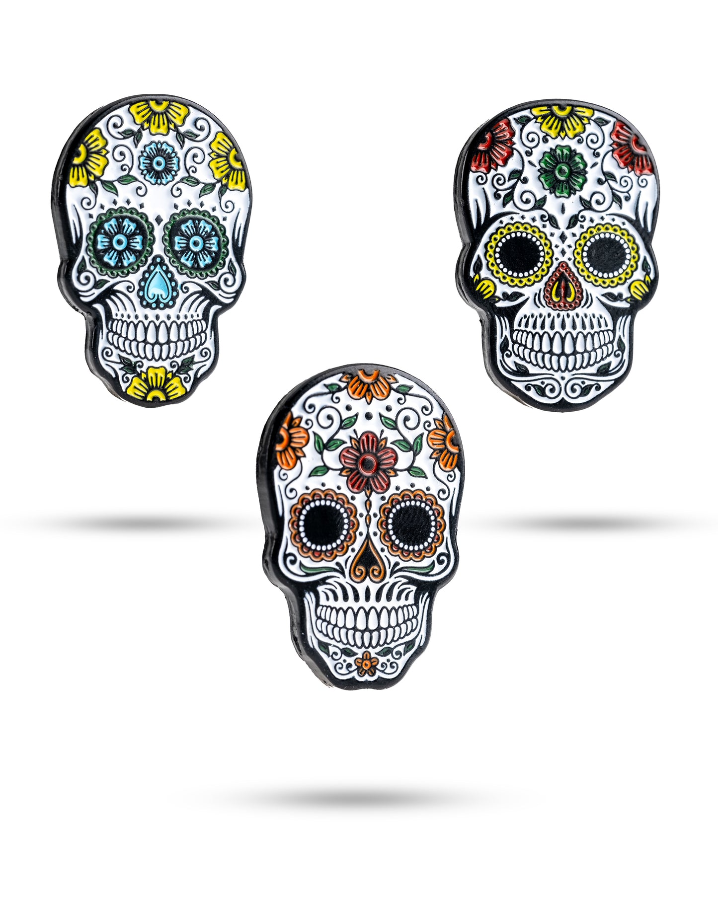 Sugar Skull Ball Marker (3 Pack)