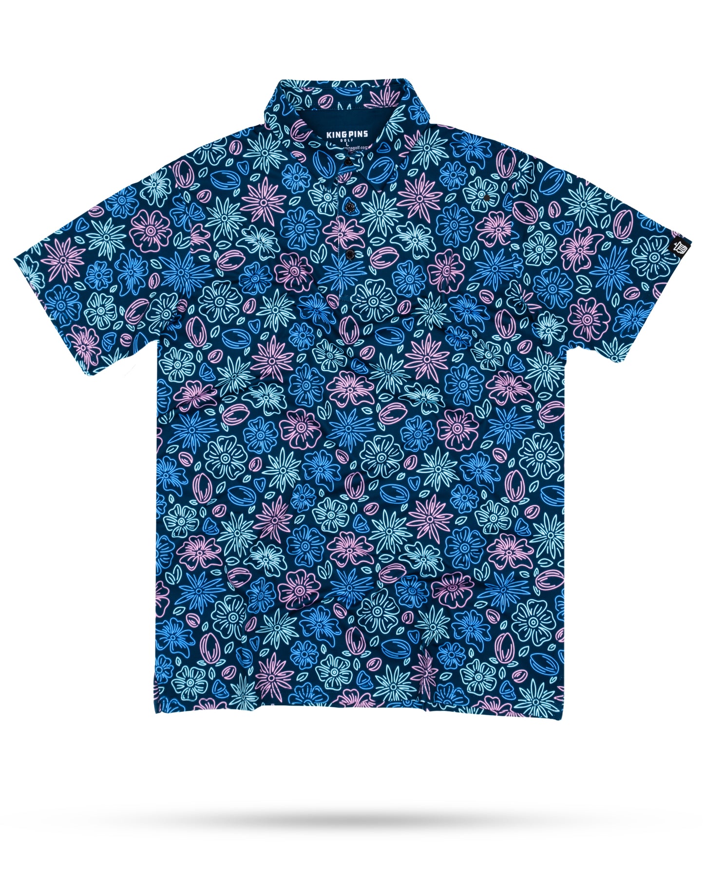 Neon Bloom Polo